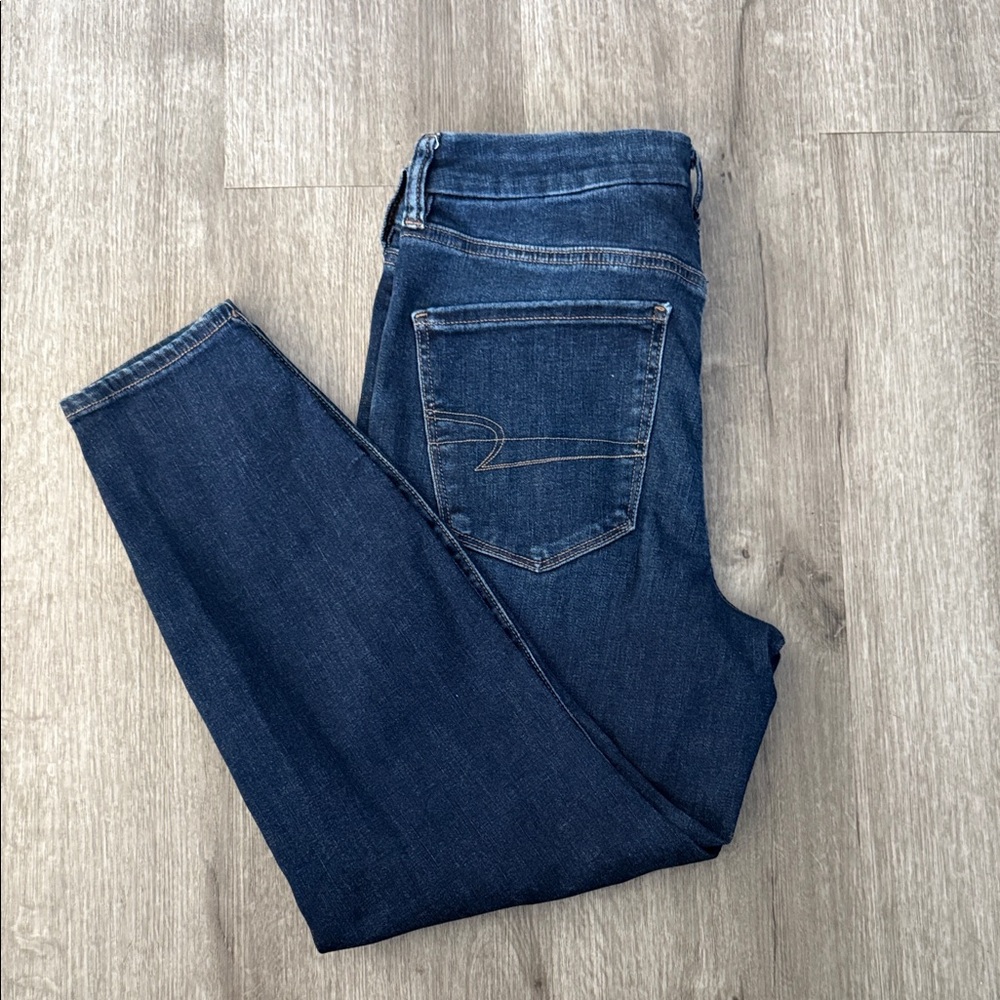 American Eagle Outfitters Dark Indigo Skinny Jeans